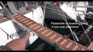 Build your own Passerelle or boarding ladder for a lot less How to [upl. by Anna]