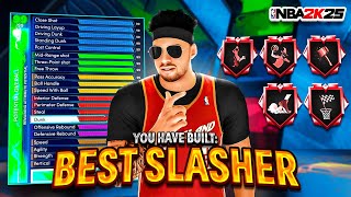 BEST SLASHER BUILD ON NBA 2K25 LEGEND POSTERIZER  UNLIMITED CONTACT DUNKS NBA 2K25 [upl. by Tellford686]