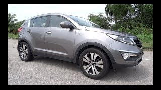 2013 Kia Sportage 20 AWD StartUp and Full Vehicle Tour [upl. by Ardnekat]