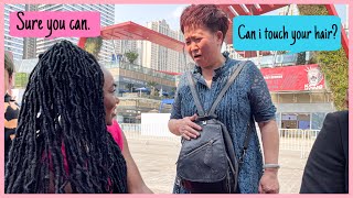 BLACK IN CHINA VLOG how chinese people always react wherever they see a black person Queenbee [upl. by Eniamrehc]