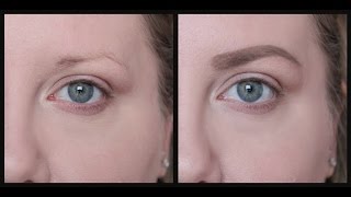 HOW TO FILL IN SPARSE EYEBROWS [upl. by Arri]