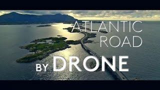 Atlantic Road by drone Worlds most beautiful road [upl. by Saylor237]