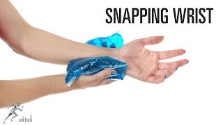 Snapping wrist  Snapping ECU tendons [upl. by Oad]