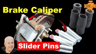 Why Do Slide Pins Seize  Caliper Slide Pins Sticking [upl. by Tiphanie]