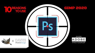 10 Reasons to Use GIMP Over Photoshop [upl. by Ermey]