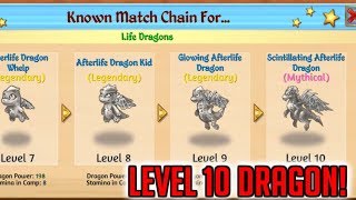 Merging My First Level 10 Dragon  Merge Dragons [upl. by Eanrahc]