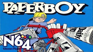 Paperboy  Nintendo 64 Review  HD [upl. by Yllrebmik868]