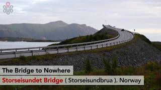 quotDrunk Bridgequot in Norway Storseisundet Bridge The Atlantic Road VIDEO TRAVELS ONE MINUTE GUIDE [upl. by Higley]