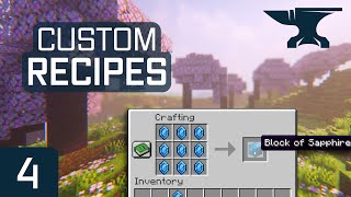 Forge Modding Tutorial  Minecraft 120 Custom Recipes  4 [upl. by Ennairej]