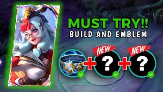 Edith 2024 MUST TRY Item Build and Emblem Set  Mobile Legends [upl. by Lili820]