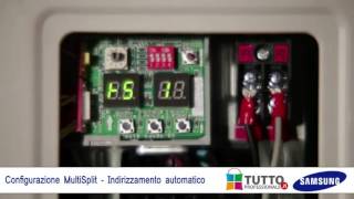 Configurazione Installazione Climatizzatore MULTI SPLIT SAMSUNG  TuttoProfessionaleit [upl. by Kcirej]