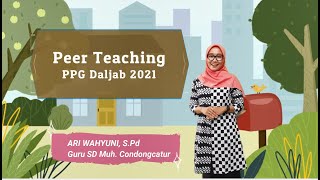 Peer Teaching Daring PPG Daljab 2021 [upl. by Nitnelav]