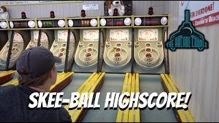 WINNING BIG Prizes From Skeeball At Rehoboth Beach FUNLAND [upl. by Enitsej]