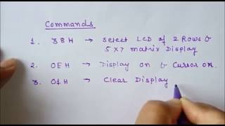 Lecture 24 Basics of LCD Interfacing  LCD interfacing with microcontroller [upl. by Jaymee]