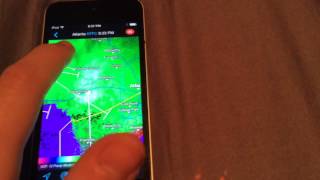 RadarScope  App Review  Best Weather Radar App period [upl. by Ahsaret]