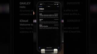 How to Restore Email in your Mail App IPhone Tips amp Tricks shorts [upl. by Tteirrah656]