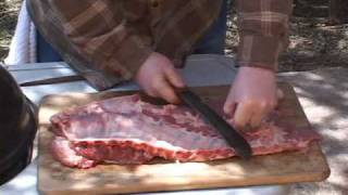 How To trim Spare Ribs St Louis Style  Tip [upl. by Linehan]