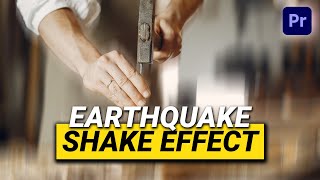 How to Create a CAMERA SHAKE Premiere Pro Tutorial [upl. by Irtemed]