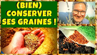 Comment bien conserver ses graines potagères [upl. by Anirtak494]