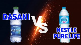 Dasani vs Nestle Pure Life Which Water Is Better We put them to the test [upl. by Atnauq]