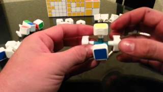 Desarmar lubricar y tensionar el cubo rubik [upl. by Ativad]