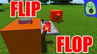 How To Build 3 T FlipFlops In Minecraft Bedrock [upl. by Dirrej]