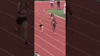 Audrey Leduc Canadian record in the 200m  2236 [upl. by Atinuaj]