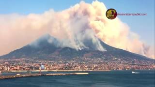 Vesuvius erupts Pompeii amp Herculaneum  Ancient Romans  volcanic eruptions  Ruins archaeology [upl. by Adihsaar]