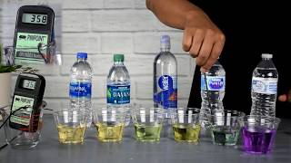 Bottled Water ORP and pH Testing  2019  Aquafina Dasani Smart Water Nestle Great Value [upl. by Grissel]