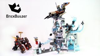 Lego Chima 70147 Sir Fangars Ice Fortress Build and review [upl. by Sharlene]