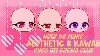 Ishi石┊Gacha Club Eyes Hacks 𖥻1 [upl. by Llerraf471]