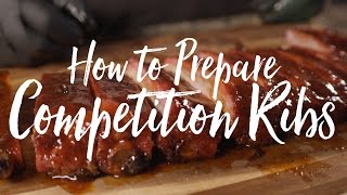 Competition Rib Recipe St Louis Spare Ribs [upl. by Gibbeon]