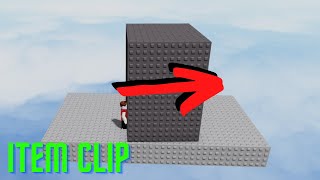 How To Pass Through WALL Item Clip  Roblox glitch [upl. by Avlem80]