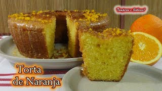 TORTA DE NARANJA muy fácil deliciosa y perfecta [upl. by Eoj]