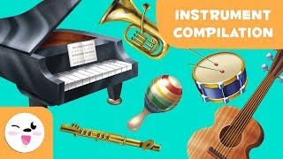 Learning Music  Wind String Percussion Instruments for Kids [upl. by Gothurd]