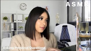 ASMR Asking You Personal Questions 😳 Keyboard sounds [upl. by Rexanne]