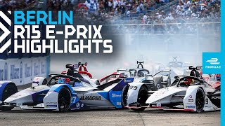 Race Highlights  2021 BMW i Berlin EPrix  Round 15 [upl. by Armelda161]