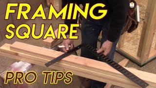 Framing Square Pro Tips [upl. by Survance]