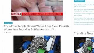 VERIFY Did a parasite cause a Dasani bottled water recall [upl. by Anyak]