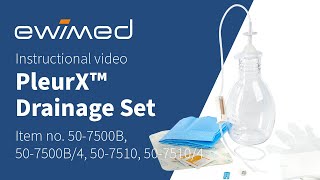 Instructional video  PleurX™ Drainage Set [upl. by Dido]