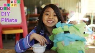 DIY Piñata  FullTime Kid  PBS Parents [upl. by Oiliruam120]