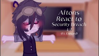 The Aftons React To Security Breach  Freddy amp Monty  FNAF  1 [upl. by Eiderf]