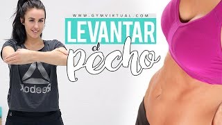 Rutina de ejercicios localizados para levantar pecho  GymVirtual [upl. by Sophie241]