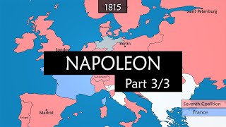 Napoleon Part 3  The Decline 1812  1821 [upl. by Olnek427]