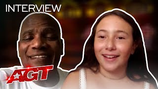 Roberta Battaglia and Archie Williams Chat About Making AGT History  Americas Got Talent 2020 [upl. by Eelsel]