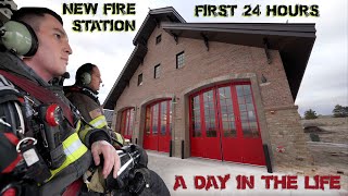 First 24 Hours in a New Fire Station  A Day in the Life [upl. by Anirbed]