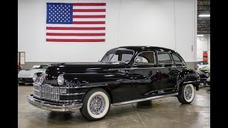 1946 Chrysler New Yorker Test Drive [upl. by Yenitirb]