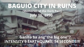 1990 LUZON EARTHQUAKE  FILEBAGUIO CITY IN RUINSJULY 16 1990 [upl. by Bethanne]