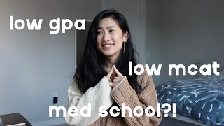 LOW GPAMCAT REVEAL  accepted into medical school [upl. by Cadell]