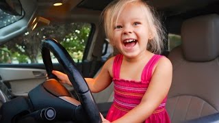 🚙 TODDLER DRIVES THE CAR🚦 [upl. by Pietje501]